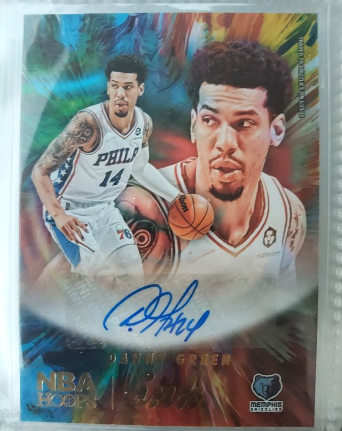 2022-23 Panini NBA Hoops Ink #HI-DGR Danny Green — front