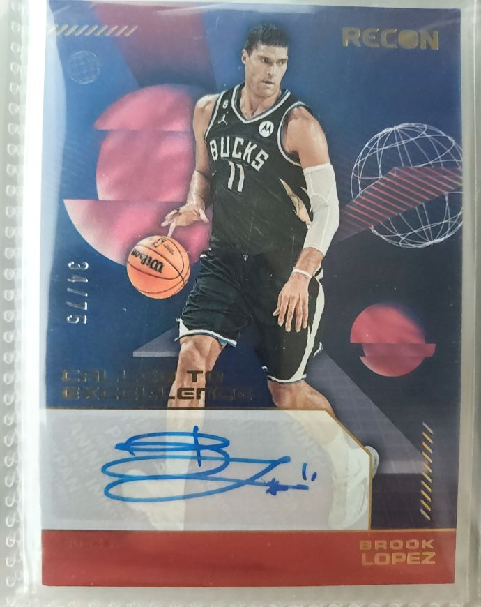 2022-23 Panini Recon Called To Excellence #CES-BLZ Brook Lopez — front