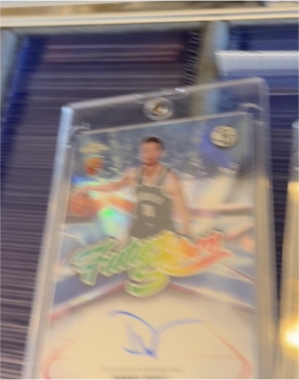 2025-26 Topps Chrome Future Stars Autographs Devin Vassell — front