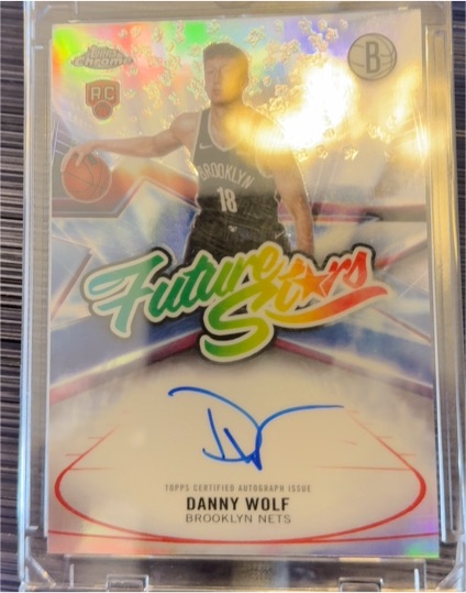 2025-26 Topps Chrome #FS-DW Danny Wolf — front