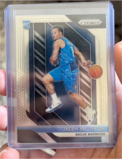 2018-19 Panini Prizm #250 Jalen Brunson — front