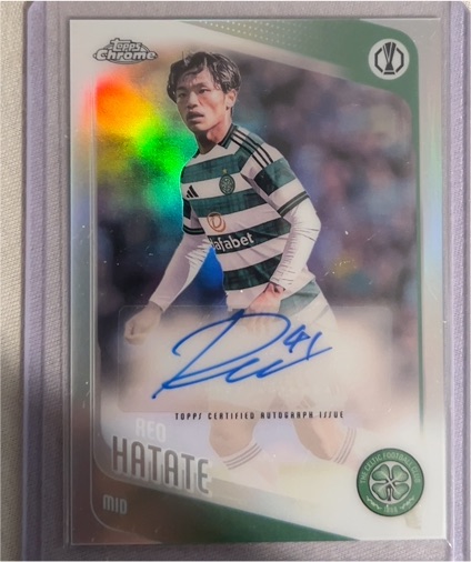 2025-26 Topps Chrome UEFA Club Competitions #CA-HA Reo Hatate — front