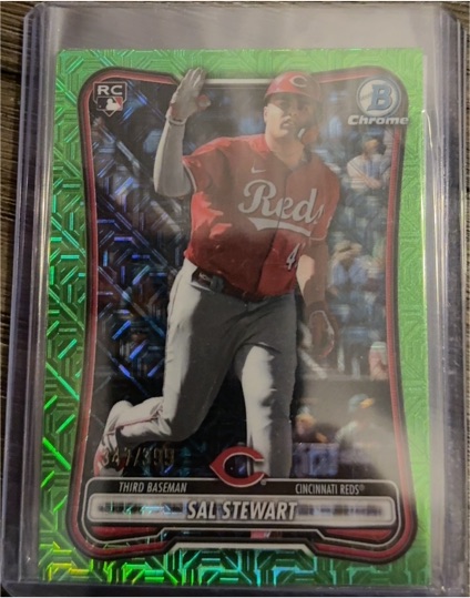 2026 Bowman Chrome #6 Sal Stewart — front