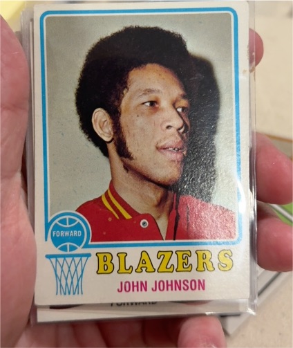 1973-74 Topps #47 John Johnson — front