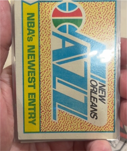 1974-75 Topps #92 New Orleans Jazz — front