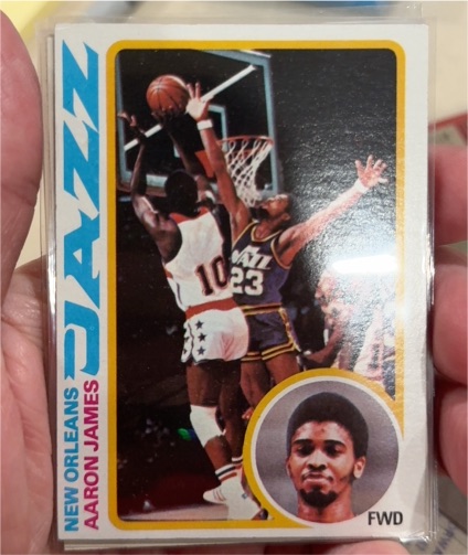 1978-79 Topps #52 Aaron James — front