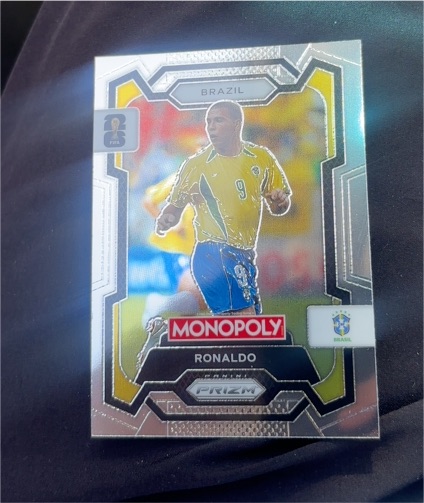 2026 Panini Prizm Monopoly FIFA World Cup #18 Ronaldo Brazil — front