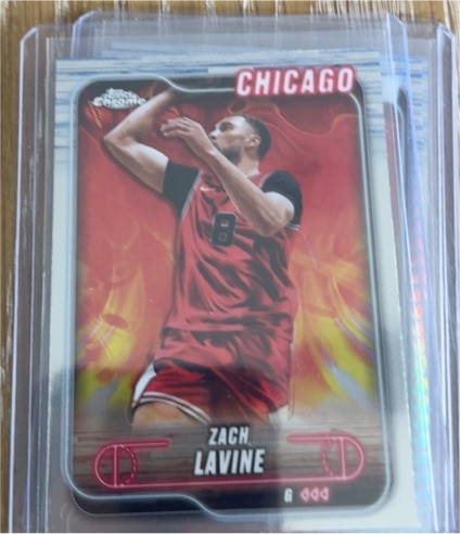 2024-25 Topps Chrome #84 Zach LaVine — front
