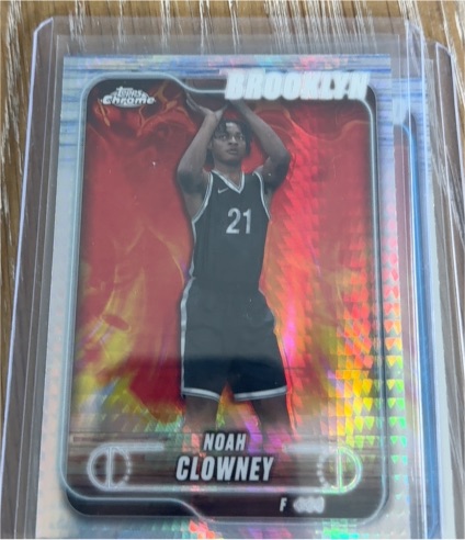 2024-25 Topps Chrome #118 Noah Clowney — front