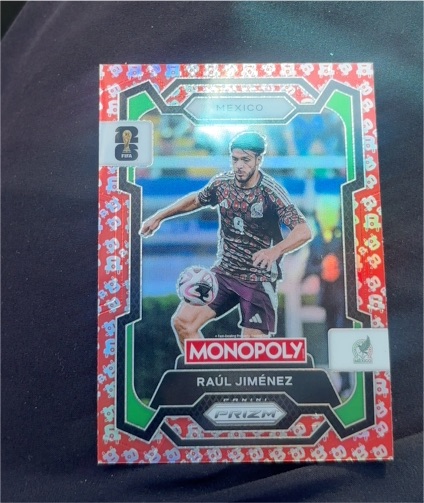 2026 Panini Prizm Monopoly FIFA World Cup #58 Raúl Jiménez — front