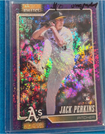 2026 Topps Series 1 #206 Jack Perkins — front