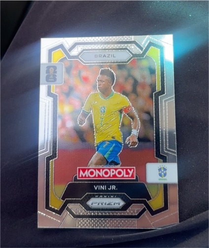 2026 Panini Prizm Monopoly FIFA World Cup #14 Vini Jr. — front