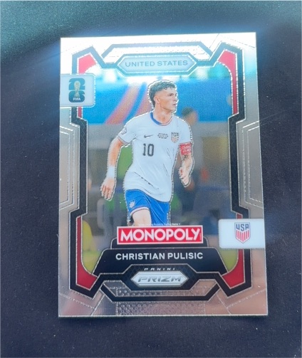 2026 Panini Prizm Monopoly FIFA World Cup #47 Christian Pulisic — front