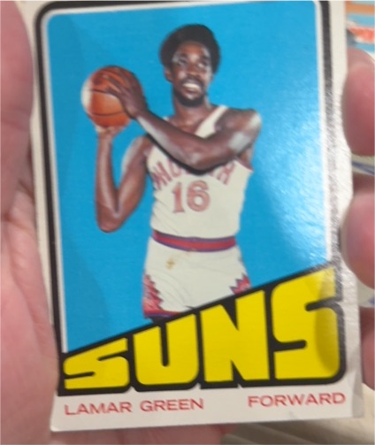 1972-73 Topps Basketball #119 Lamar Green — front