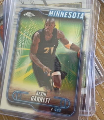 2024-25 Topps Chrome #44 Kevin Garnett — front