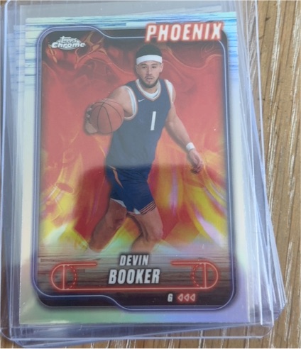 2024-25 Topps Chrome #164 Devin Booker — front