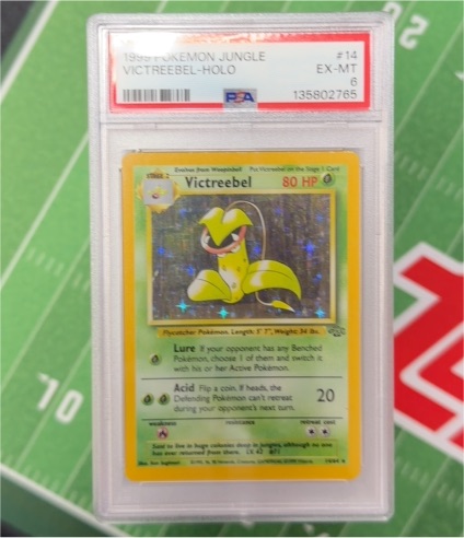 1999 Pokémon Jungle #14 Victreebel Holo — front