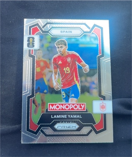 2026 Panini Prizm Monopoly FIFA World Cup #41 Lamine Yamal — front