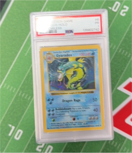 1999 Pokemon Game #6 Gyarados Holo — front