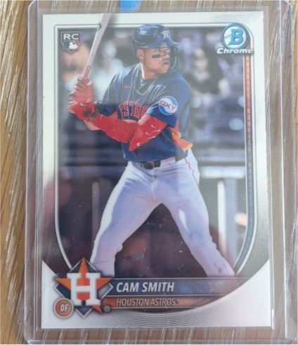 2025 Bowman Chrome #77 Cam Smith — front