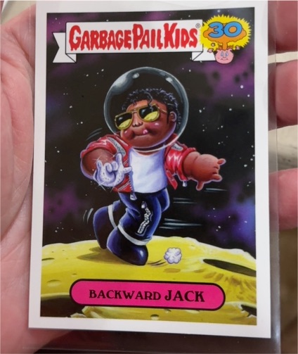 2015 Topps Garbage Pail Kids 30th Anniversary #22b Backward Jack — front
