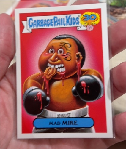 2015 Topps Garbage Pail Kids 30th Anniversary #24a Mad Mike — front