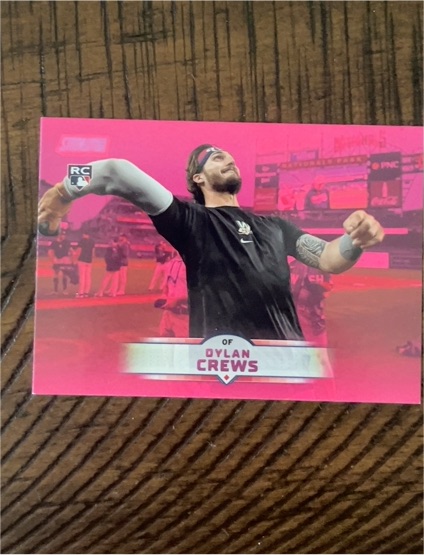 2025 Topps Stadium Club #102 Dylan Crews — front