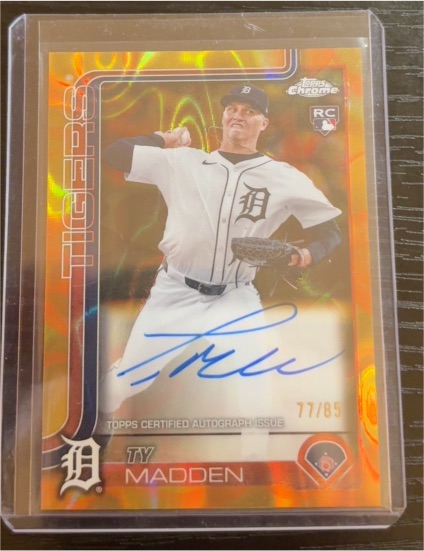 2025 Topps Chrome #RA-TM Ty Madden — front