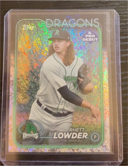 2024 Topps Pro Debut #PD-92 Rhett Lowder — front