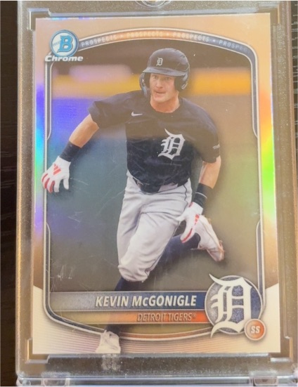 2025 Bowman Draft Chrome #BDC-59 Kevin McGonigle — front