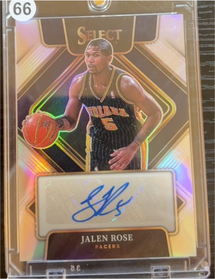 2021-22 Panini Select #SG-JRS Jalen Rose — front