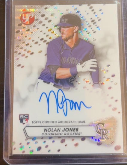 2023 Topps Pristine #PA-NJ Nolan Jones — front