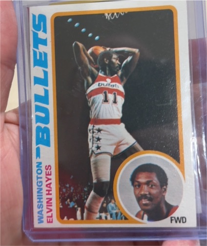 1978-79 Topps #25 Elvin Hayes Washington Bullets — front