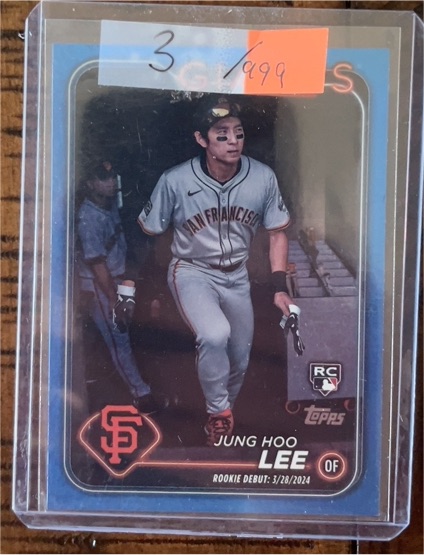 2024 Topps Update Series #US343 Jung Hoo Lee — front