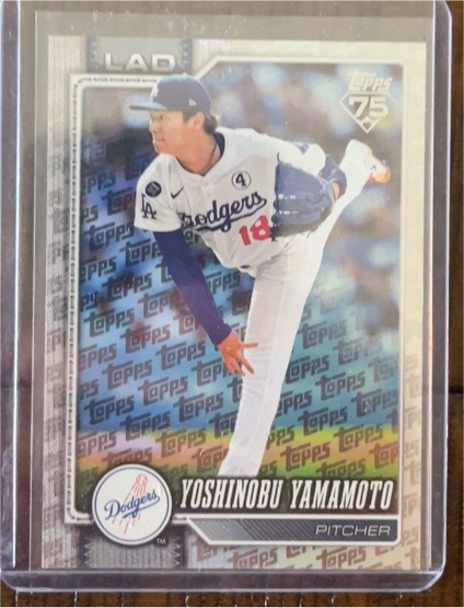 2026 Topps Series 1 #90 Yoshinobu Yamamoto — front