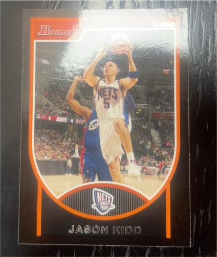 2007-08 Bowman #55 Jason Kidd — front