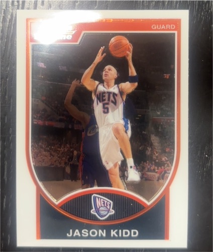 2007-08 Bowman #55 Jason Kidd — front