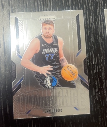 2024-25 Panini Prizm #12 Luka Dončić Dominance — front