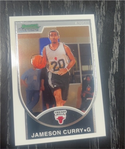 2007-08 Bowman Chrome #136 Jameson Curry — front