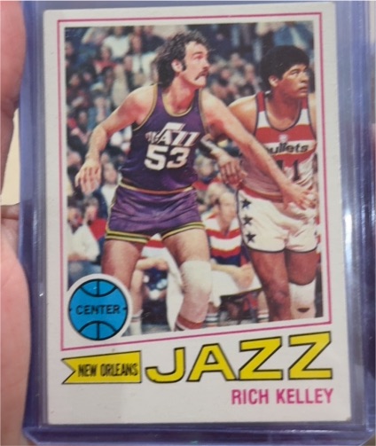 1977-78 Topps #67 Rich Kelley — front