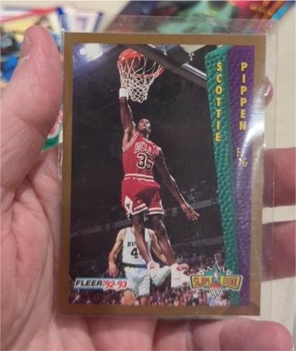 1992-93 Fleer #299 Scottie Pippen — front