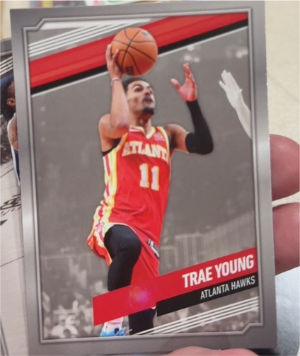 2022-23 Panini Monopoly Prizm #S1 Trae Young — front