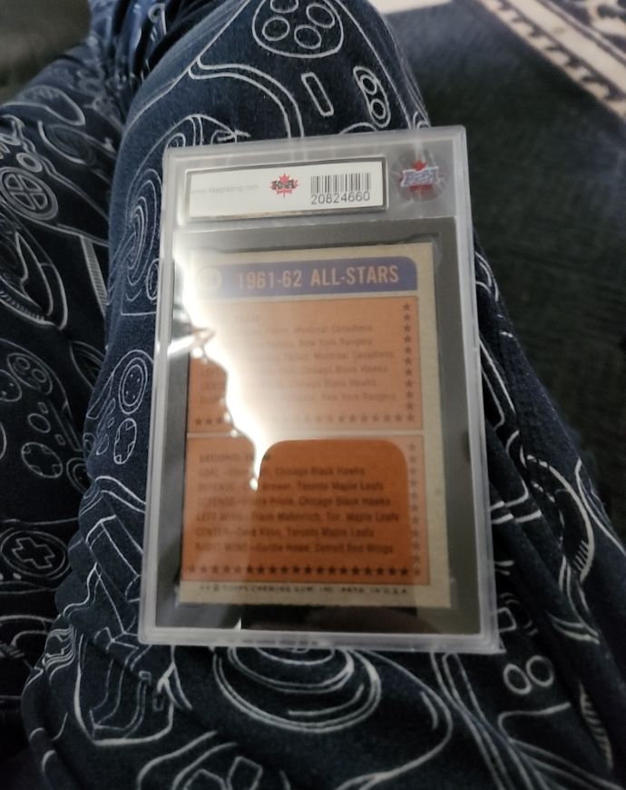 1961-62 Topps All-Stars #2 — front