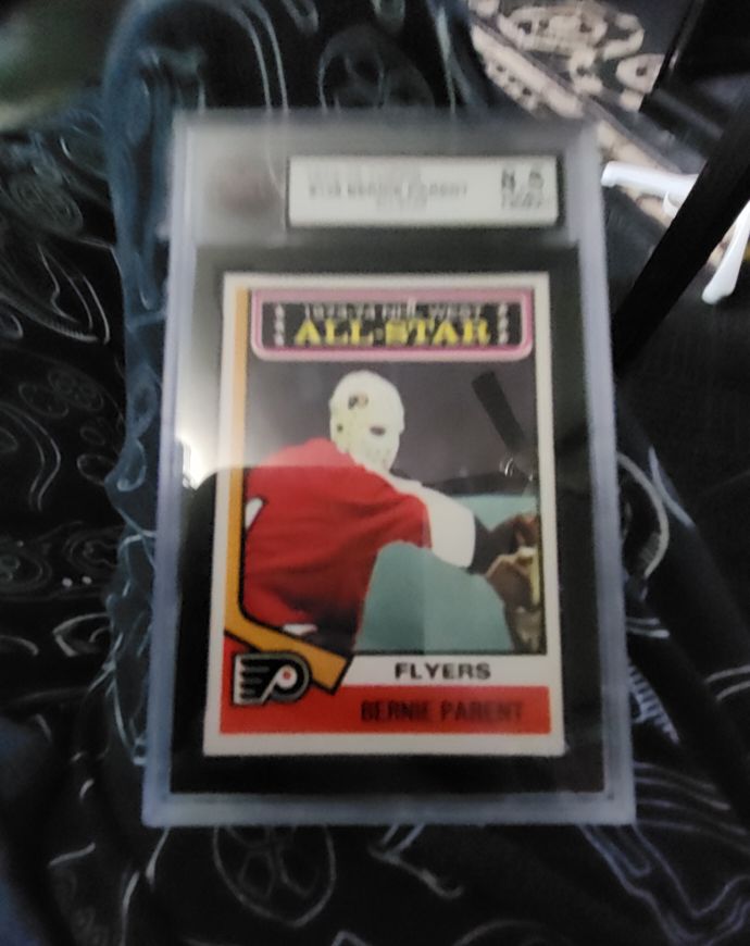 1974-75 Topps #138 Bernie Parent — front