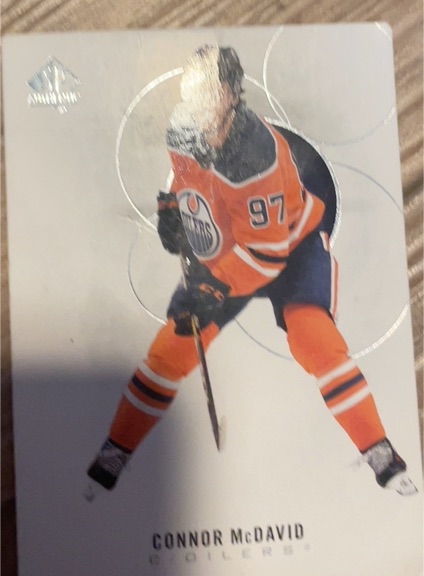 2020-21 Upper Deck SP Authentic #90 Connor McDavid — front