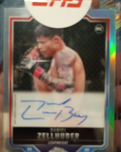2025 Topps Chrome UFC #189 Daniel Zellhuber — front