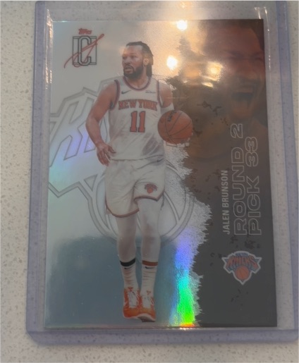 2025-26 Topps Signature Class #58 Jalen Brunson — front