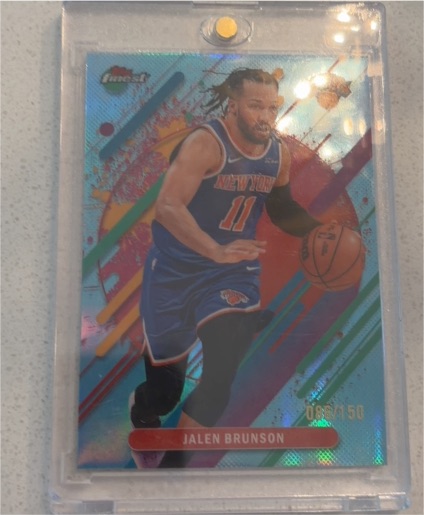 2025-26 Topps Finest #26 Jalen Brunson — front