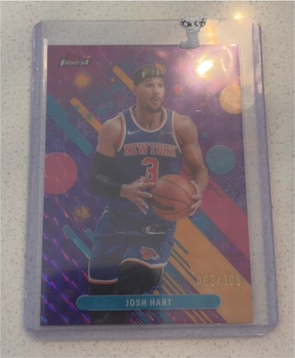 2025-26 Topps Finest #28 Josh Hart — front