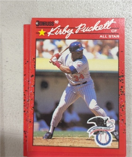 1990 Donruss #683 Kirby Puckett All-Star — front